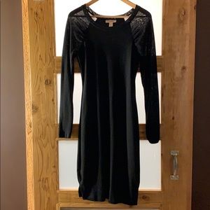 Motherhood maternity knee length sweater dress, S